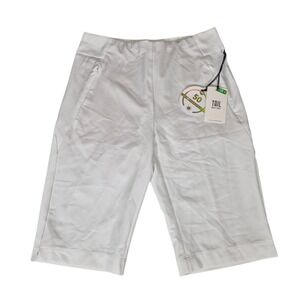 Tail White Label Women Chalk Clean Front‎ Pieced Back Waist Shorts Size 4 GG4825